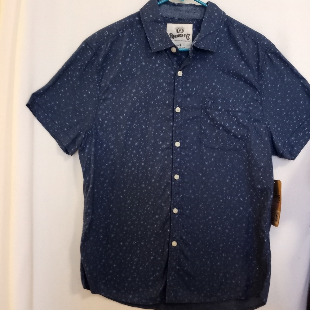 Mens Roebuck & Co. Shirt Size L